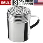 Popcorn Salt Shaker Stainless Steel Professional Dredge Pepper Seasoning 10 Oz