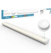 LED Under Cabinet Lighting Built-in Dimmer Plug in or Hardwired,32 Inch 16W D...