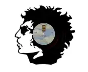 Bob Dylan Vinyl Record Art - Laser Cut Vinyl