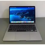 MACBOOKAIR2020滿血款，M1/8核GPU灰色，記憶體16G//1T带AC+保固，官網可查機子情況