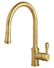 Abey Provincial Bronze Single Lever Pull Out Kitchen Mixer Tap 400674BR