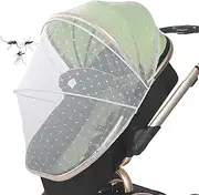 Bassinet Net,Protective Netting, Portable Crib Mesh | Breathable Baby Pram, Net Full Cover Stroller Tent for Cradles, Playards