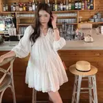 ❤️韓國白色洋裝✅現貨