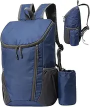 Hiking Backpack Lightweight | Foldable Waterproof 20L Travel Backpack,Outdoor Mountaineering Bags for Overnight Portage Adventure Ranch Tracking Field Scout Fishing Trail Youth