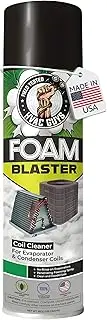 [Leak Saver] HVAC Guys Foam Blaster - Foaming AC Coil Cleaner for Air Conditioner and Refrigeration Units - No Rinse Evaporator Coil Cleaner Condenser Coil Cleaner - Citrus Scent