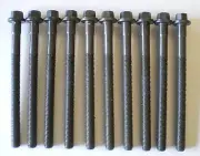 HEAD BOLT SET FITS VOLVO V40 S40 1.6 1.8 1.9 2.0 INCL TURBO ALL 16V 1996-04 T4 (for: Volvo)