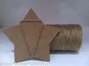 5 Meters Natural Jute TWINE String Craft Scrap booking Floral Wedding Decoration