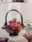 Fenton Vintage and Lilacs Aurora Basket 7" 7630PV