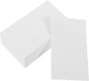 TEHAUX Pcs Versatile Blank Cards for DIY Memo Scratch Paper Note Cards Portable Creative Design