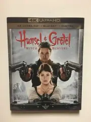 Hansel & Gretel: Witch Hunters (4K UHD Blu-ray/Blu-ray) NEW w/slipcover