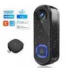 Tuya WIFI 1080P Doorbell Camera&Dingdong Indoor Support Google Alexa Waterproof