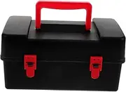 ERINGOGO Plastic Gyro Carrying Case Organizer for Boys and Girls Black Storage Box Gyroscope