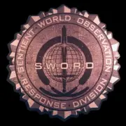 • AGENTS OF SWORD • METALLIC SILVER PROP DECALS • WANDAVISION • SHIELD • VER A •