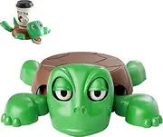 Turtle Coaster with Funny Expression When You Put A Glass-on His Back,Funny 3D Printed Turtle Coasters,Open-Eyes Tea Coaster,Non-Slip Drinks Coffee Mug Mat,Open Eyed Animals Tea Cups Coasters Holder