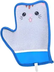 STARTIST Cats Dogs Grooming Glove Detangling Comfortable,Professional,Cleaning Supplies,Shedding Pet Hair Remover Tool for Puppy Couch, Cat Pattern