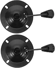 Happyyami 2Pcs Chair Swivel Base Plate Replacement Office Chair Tilt Control Mechanism Convenient Chair Plate for Easy Installation and Practical Design for Enhanced Comfort