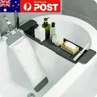 New Expandable Bathtub Caddy Tray Bath Table Over Tub Adjustable Holder AU Stock