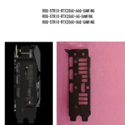 I/O IO shield for ASUS ROG-STRIX-RTX2060-6G-GAMING Graphics Card Backplate Panel