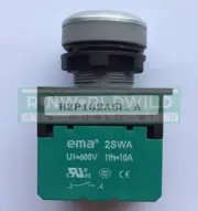 1X For Kitchenware Stove Push Button Switch ema 2swa with light H2P1G2A5L.A 220V