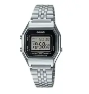 CASIO Women's Wrist Watch LA680WA-1 | Vintage Style, Digital Display, Stainless
