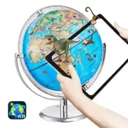 VEVOR Educational Globe for Kids, 254 mm, Interactive AR World Globe with AR ...