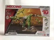 MECCANO 16209 DINOSAURS maker system Model METAL build tools STEM spin master