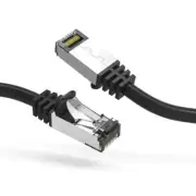 7Ft CAT8 S/FTP Ethernet Network Cable Black 26AWG