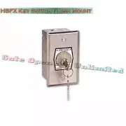 MMTC - HBFX Exterior Open-Close Key Switch Gang Back Box Flush Mount (Alike)