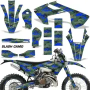 Custom MX Decal Kit with #Plate Husqvarna TE/FE/TX All Models 17-19 SLASHCAMO U