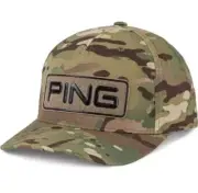 PING Multicam Flexfit 110 Snapback Golf Hat Cap Adjustable One Size NEW