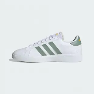 【adidas 愛迪達】ADIDAS GRAND COURT 男女小白鞋 板鞋 KAORACER ID4456