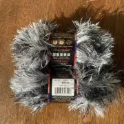 Lion Brand Fun Fur Stripes Eyelash Yarn -Night Sky - New, polyester 023032323046