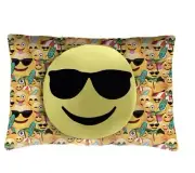 Pillow Pet Mini - Sunglass Smiley Face, New With Tags