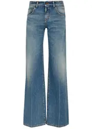 Saint Laurent Nicole Flared-leg Jeans - Blue - W29 W29