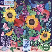 1000pc eeBoo Jigsaw Puzzle 58.4cm Educational Play Game Summer Bouquet 14+