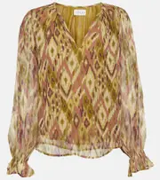 [Velvet] Velvet Kathy georgette blouse AU 14 white