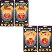 Super Tape Clear Double-Sided Heavy Duty Mounting Tape - Enhanced Nanotechnol...