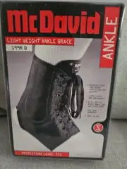 New Ankle Brace Sm McDavid Lightweight 199R B Protection level III Fits L & R
