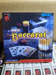 Neo Baccarat (2000, SNK) Brand New Factory Boxed Japan Neo Geo Pocket NGP Import