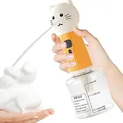 Dog Soap Sprayer - Electric Dog Wash Sprayer USB Charging,Automatic Cleaning Foam Machine Pet Bath Supplies for Washing Home Family Daily Deck Garden Walking Outdoor Travel Backyard