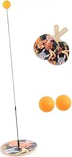Kisangel Table Tennis Training Toy Sports Training Device for Boys and Girls Develop Reflexes Coordination Fun Practical Toy for Ages Random Style