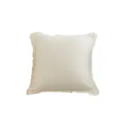 45x45cm Tassel Trim Throw Pillow Cover Decorative Cushion Cover for Sofa Pillow