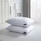 Beautyrest Pillow Medium King 500-Threadcount Cotton Damask Stripe (2-Pack)