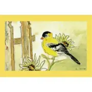 Betsy Drake DM244 Goldfinch Door Mat 18 x26