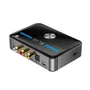 Bakeey M13 2-in-1 bluetooth 5.3 Transmitter Receiver NFC RCA/3.5mm AUX /Optical/Coaxial Wireless Audio Adapter Hands-fre