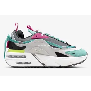 Nike Air Max Furyosa 灰 湖水綠 桃紅 厚底增高 運動慢跑鞋 DH5104-001女鞋