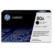 HP 80A Black Original LaserJet Toner Cartridge [CF280A]