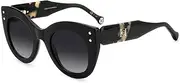 [Carolina Herrera] Women's HER 0127/S Sunglasses, Black Havana, 50 mm