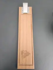 Handmade fish cleaning Cutting board Oak With Heavy Duty Spring Clip With Teeth