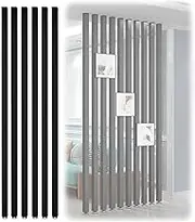 Wall Partition, Wall Room Divider Floor to Ceiling, Wooden Slats Freestanding Modern Wall Divider, Privacy Screens for Entrance Restaurant Office Decor Column(105cm/41.3in/3.44ft)
